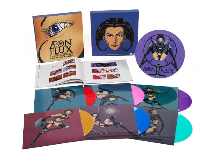 Aeon Flux Original Soundtrack Vinyl 6XLP Box Set Gallery Image 1