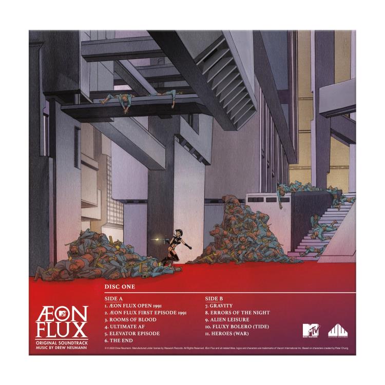 Aeon Flux Original Soundtrack Vinyl 6XLP Box Set