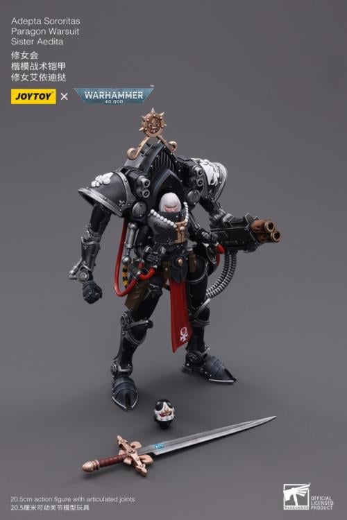 Warhammer 40k Adepta Sororitas Paragon Warsuit Sister Aedita 1/18 Scale Figure Gallery Image 16