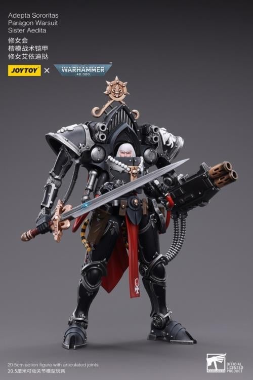 Warhammer 40k Adepta Sororitas Paragon Warsuit Sister Aedita 1/18 Scale Figure Gallery Image 14