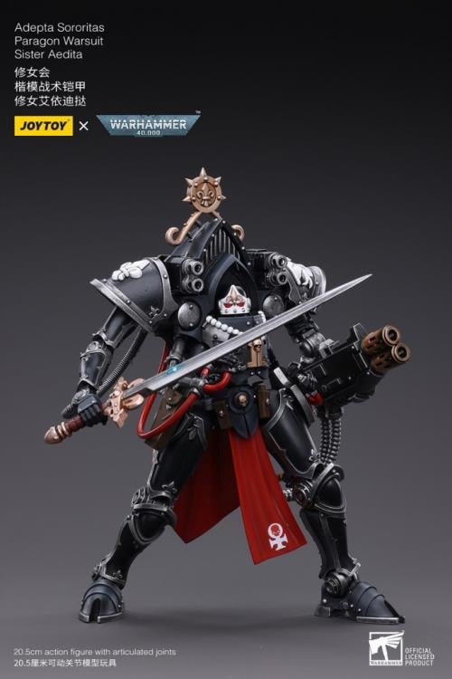 Warhammer 40k Adepta Sororitas Paragon Warsuit Sister Aedita 1/18 Scale Figure Gallery Image 12
