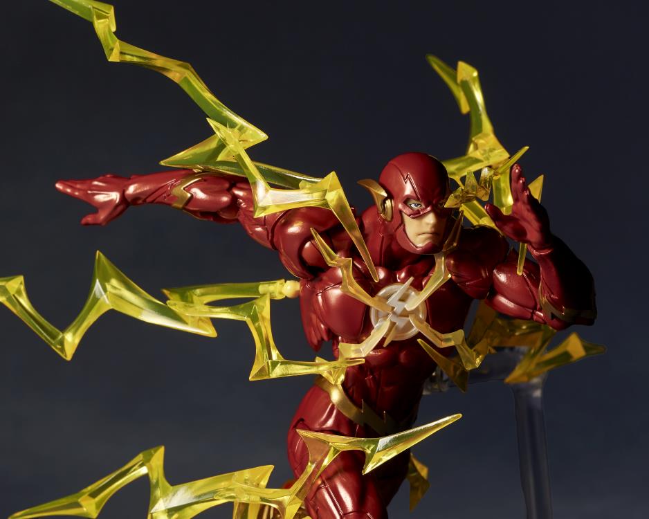 DC Comics Amazing Yamaguchi Revoltech NR010 The Flash Action Figure Gallery Image 28