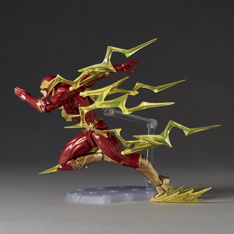 DC Comics Amazing Yamaguchi Revoltech NR010 The Flash Action Figure Gallery Image 8