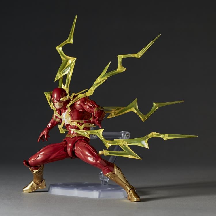 DC Comics Amazing Yamaguchi Revoltech NR010 The Flash Action Figure Gallery Image 12