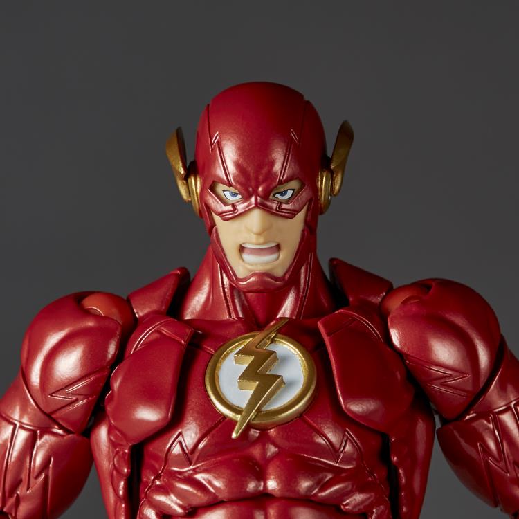 DC Comics Amazing Yamaguchi Revoltech NR010 The Flash Action Figure Gallery Image 18