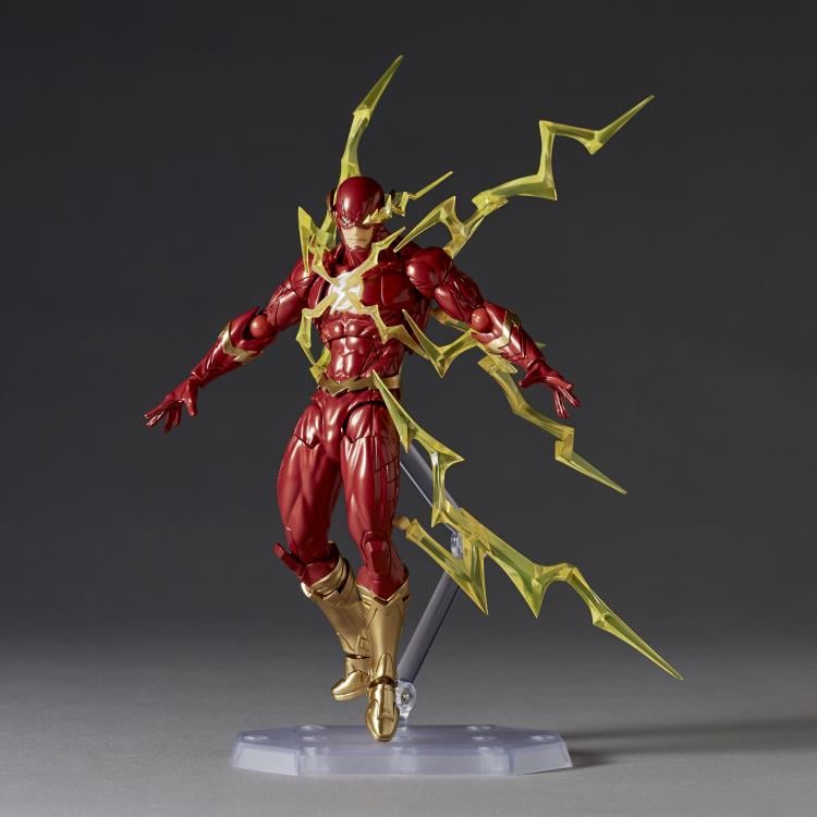 DC Comics Amazing Yamaguchi Revoltech NR010 The Flash Action Figure Gallery Image 9