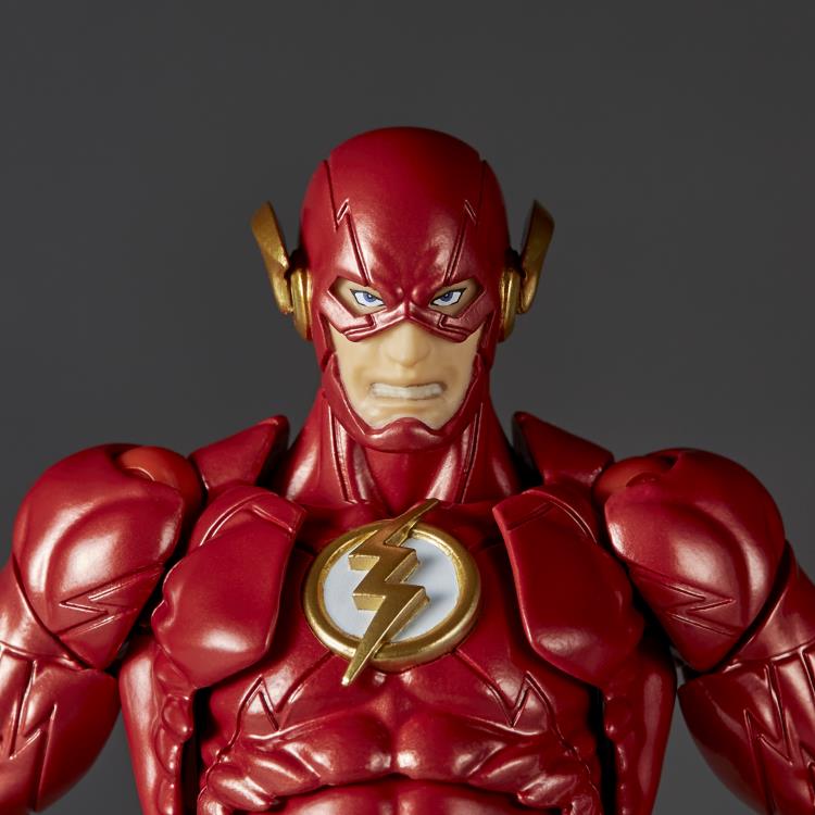 DC Comics Amazing Yamaguchi Revoltech NR010 The Flash Action Figure Gallery Image 17
