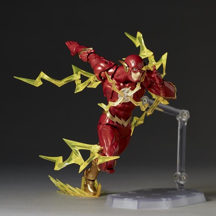 DC Comics Amazing Yamaguchi Revoltech NR010 The Flash Action Figure Gallery Image 10