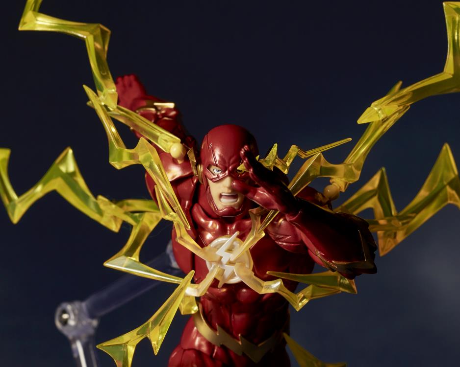 DC Comics Amazing Yamaguchi Revoltech NR010 The Flash Action Figure Gallery Image 29