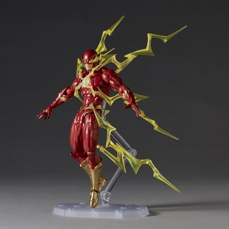 DC Comics Amazing Yamaguchi Revoltech NR010 The Flash Action Figure Gallery Image 7