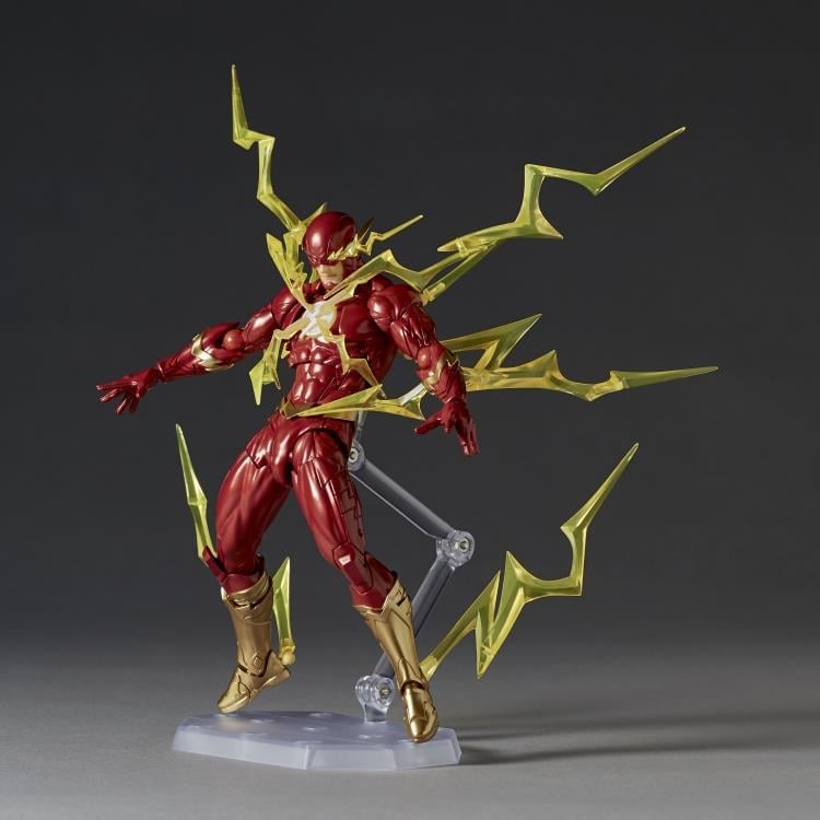 DC Comics Amazing Yamaguchi Revoltech NR010 The Flash Action Figure Gallery Image 6