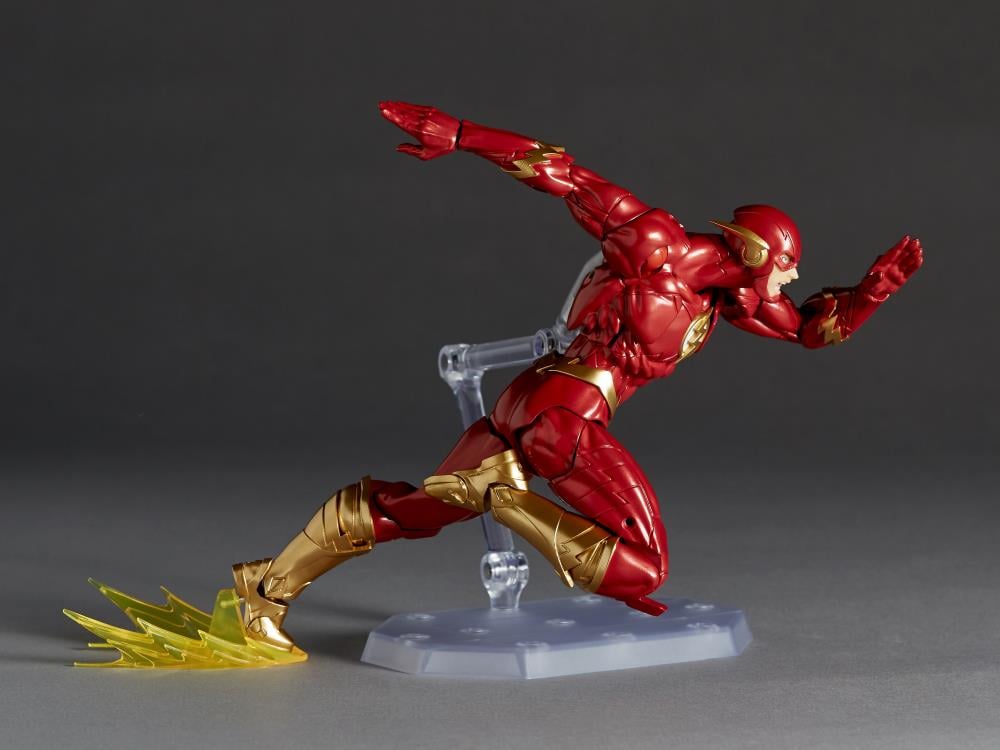 DC Comics Amazing Yamaguchi Revoltech NR010 The Flash Action Figure Gallery Image 14