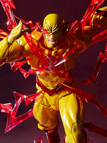 DC Comics Amazing Yamaguchi Revoltech NR009 Reverse Flash Action Figure Gallery Image 2