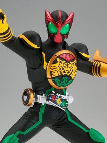 Kamen Rider OOO Hero's Brave Statue Figure Kamen Rider OOO (Tatoba Combo) Gallery Image 2