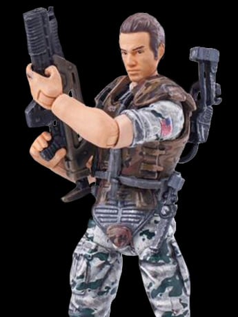 Aliens: Colonial Marines Hicks 1:18 Scale Action Figure Gallery Image 2