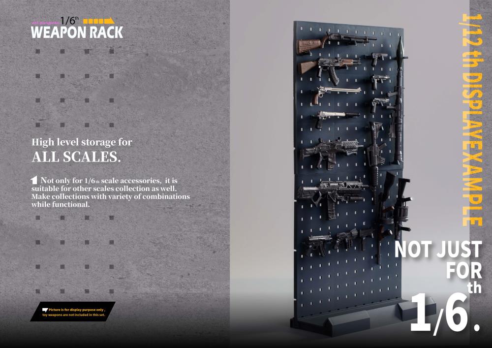 Weapon Rack (Army Green) 1/6 Scale Accessory Set Gallery Image 21