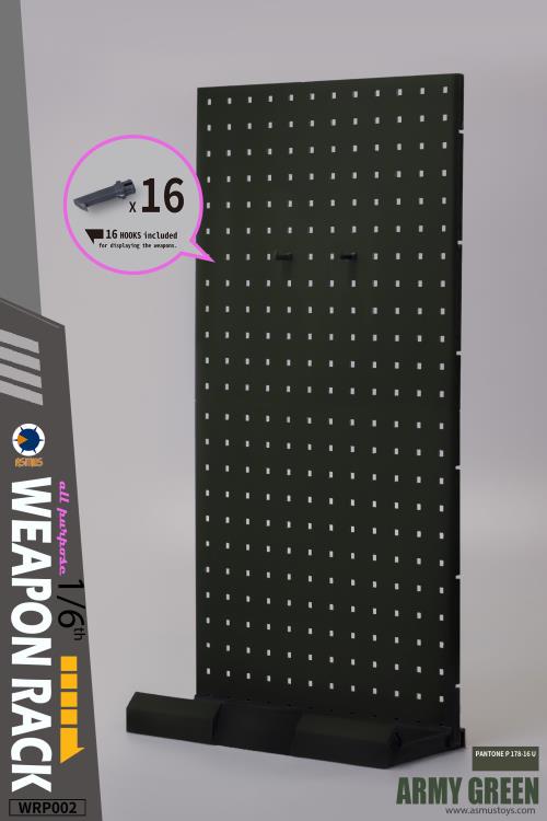 Weapon Rack (Army Green) 1/6 Scale Accessory Set Gallery Image 3