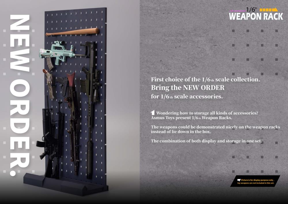Weapon Rack (Army Green) 1/6 Scale Accessory Set Gallery Image 20