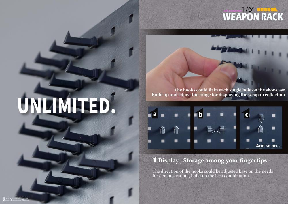 Weapon Rack (Army Green) 1/6 Scale Accessory Set Gallery Image 18
