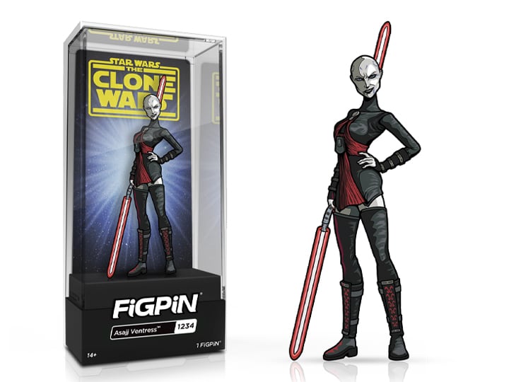 Star Wars: The Clone Wars FiGPiN #1234 Asajj Ventress Gallery Image 1