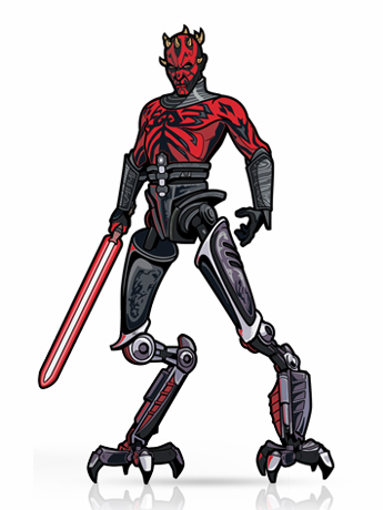 Star Wars: The Clone Wars FiGPiN #1235 Darth Maul Gallery Image 2