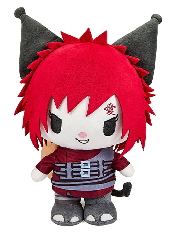 Naruto x Hello Kitty Gaara 13" Plush Gallery Image 2