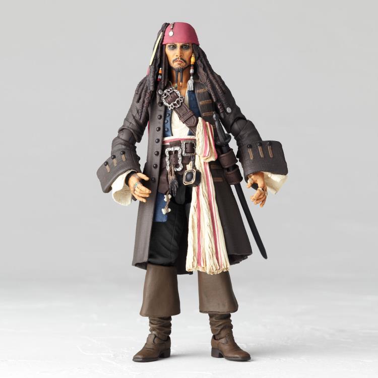 Pirates of the Caribbean Revoltech NR006 Jack Sparrow Gallery Image 7