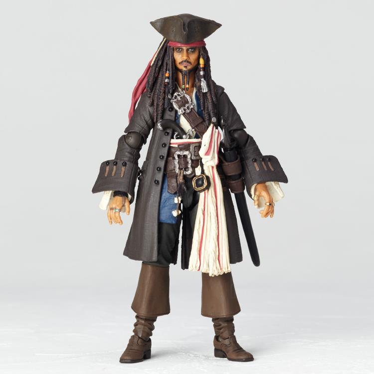 Pirates of the Caribbean Revoltech NR006 Jack Sparrow Gallery Image 6