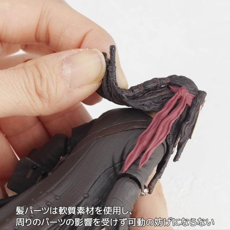 Pirates of the Caribbean Revoltech NR006 Jack Sparrow Gallery Image 10