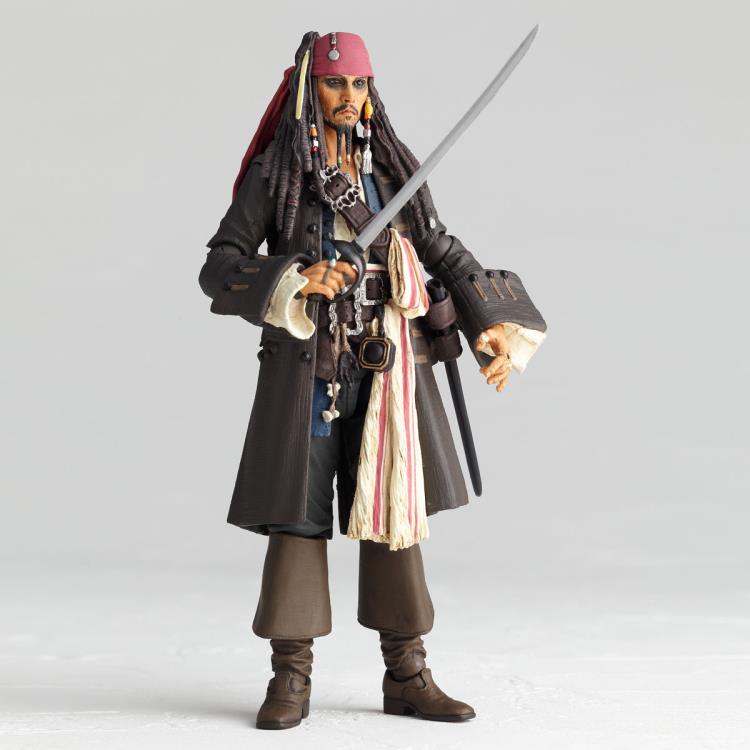 Pirates of the Caribbean Revoltech NR006 Jack Sparrow Gallery Image 8