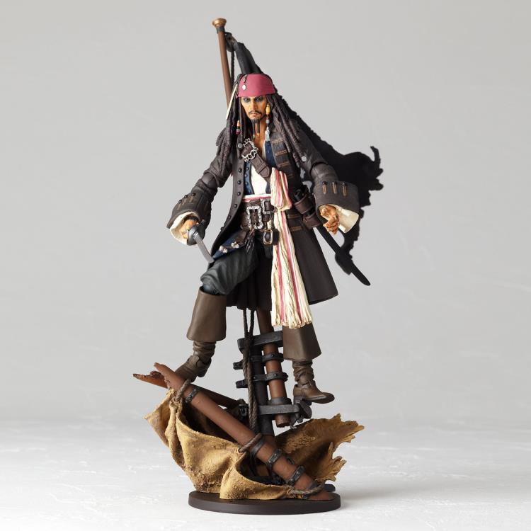 Pirates of the Caribbean Revoltech NR006 Jack Sparrow Gallery Image 5