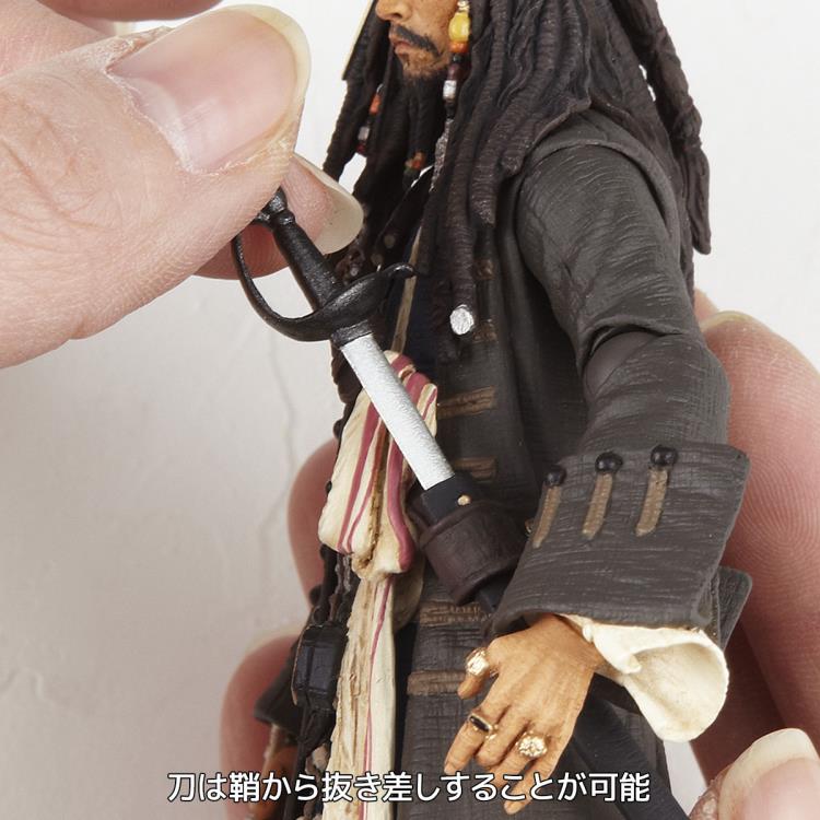 Pirates of the Caribbean Revoltech NR006 Jack Sparrow Gallery Image 11