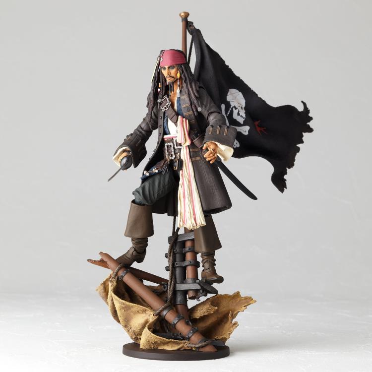 Pirates of the Caribbean Revoltech NR006 Jack Sparrow Gallery Image 4