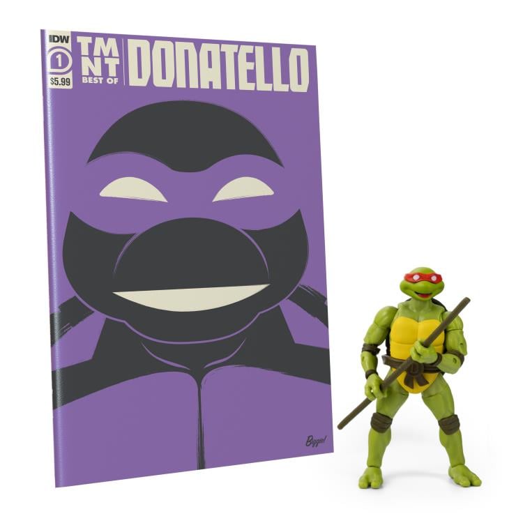 Teenage Mutant Ninja Turtles BST AXN Best of Donatello & Comic Set Gallery Image 7