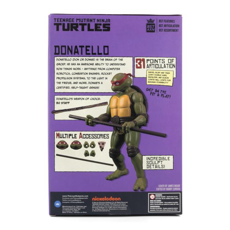 Teenage Mutant Ninja Turtles BST AXN Best of Donatello & Comic Set Gallery Image 10