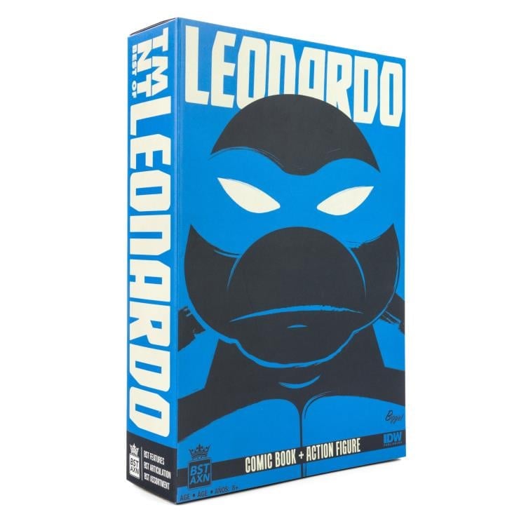 Teenage Mutant Ninja Turtles BST AXN Best of Leonardo & Comic Set Gallery Image 8