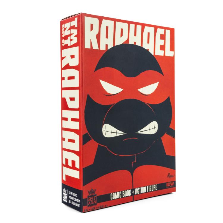 Teenage Mutant Ninja Turtles BST AXN Best of Raphael & Comic Set Gallery Image 8