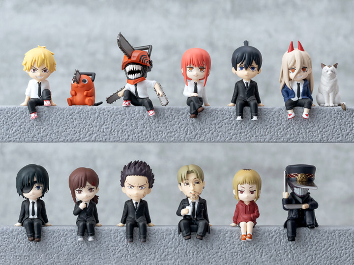 Chainsaw Man Sitting Series Boxed Set of 13 Figures Gallery Image 1