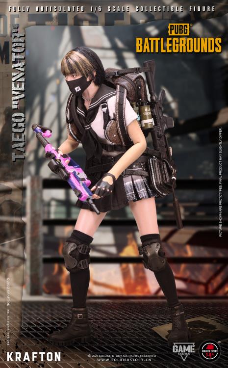 PlayerUnknown's Battlegrounds Battle Royale Taego Venator 1/6 Scale Figure Gallery Image 8