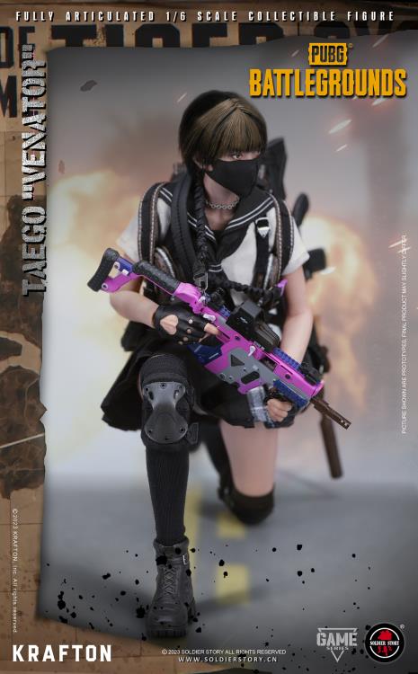 PlayerUnknown's Battlegrounds Battle Royale Taego Venator 1/6 Scale Figure Gallery Image 15