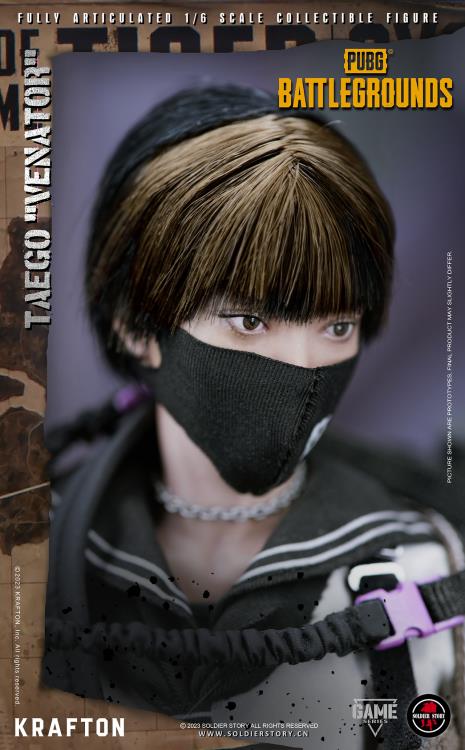PlayerUnknown's Battlegrounds Battle Royale Taego Venator 1/6 Scale Figure Gallery Image 19