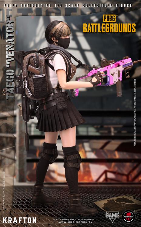 PlayerUnknown's Battlegrounds Battle Royale Taego Venator 1/6 Scale Figure Gallery Image 9