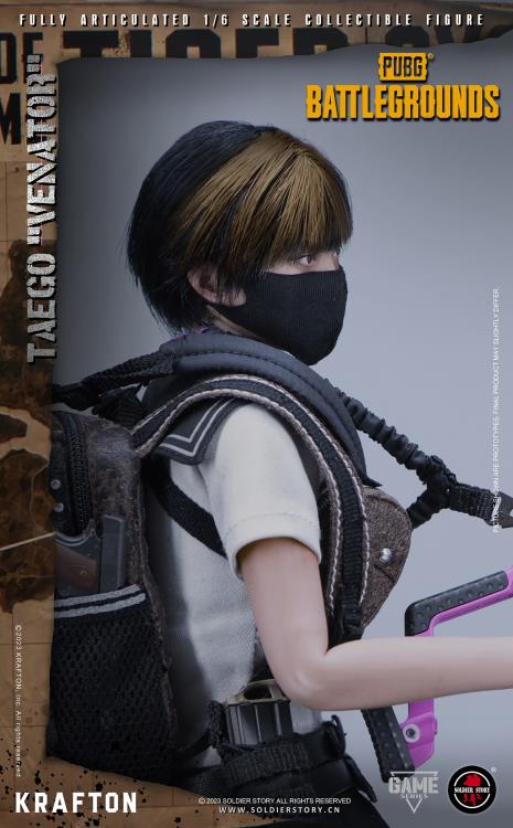 PlayerUnknown's Battlegrounds Battle Royale Taego Venator 1/6 Scale Figure Gallery Image 18