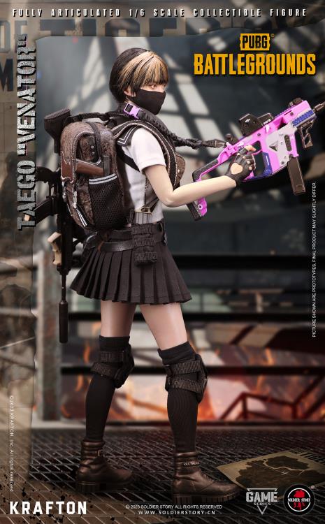 PlayerUnknown's Battlegrounds Battle Royale Taego Venator 1/6 Scale Figure Gallery Image 5