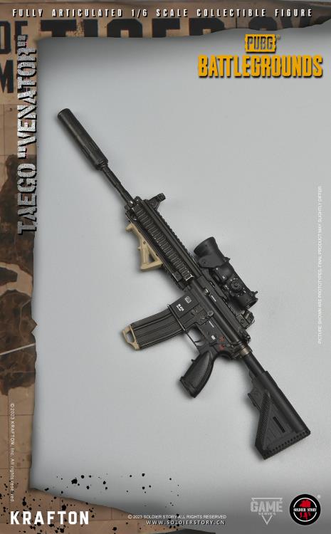 PlayerUnknown's Battlegrounds Battle Royale Taego Venator 1/6 Scale Figure Gallery Image 32