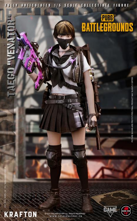 PlayerUnknown's Battlegrounds Battle Royale Taego Venator 1/6 Scale Figure Gallery Image 4