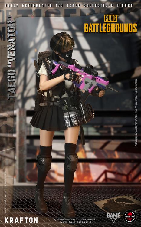 PlayerUnknown's Battlegrounds Battle Royale Taego Venator 1/6 Scale Figure Gallery Image 3