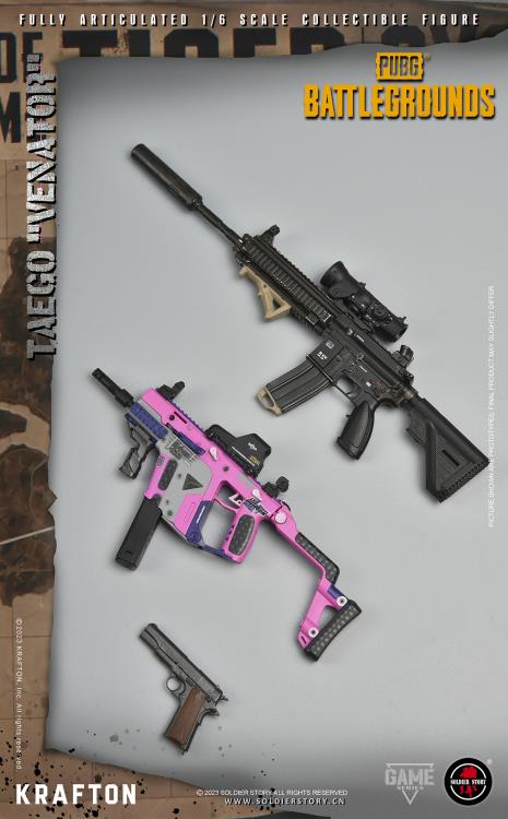 PlayerUnknown's Battlegrounds Battle Royale Taego Venator 1/6 Scale Figure Gallery Image 30