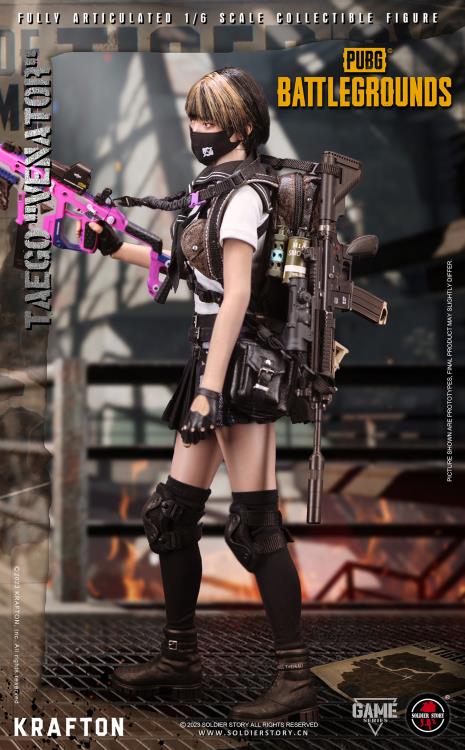 PlayerUnknown's Battlegrounds Battle Royale Taego Venator 1/6 Scale Figure Gallery Image 6