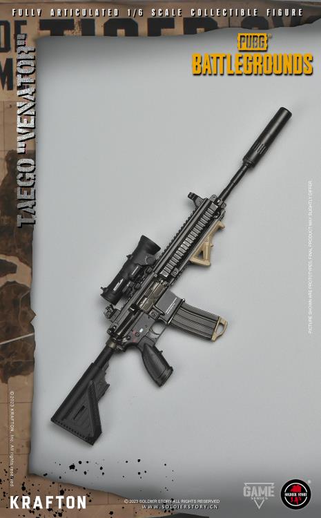 PlayerUnknown's Battlegrounds Battle Royale Taego Venator 1/6 Scale Figure Gallery Image 31
